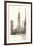 Chrysler Building, New York City-null-Framed Art Print