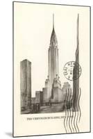 Chrysler Building, New York City-null-Mounted Art Print