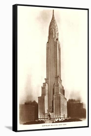 Chrysler Building, New York City-null-Framed Stretched Canvas