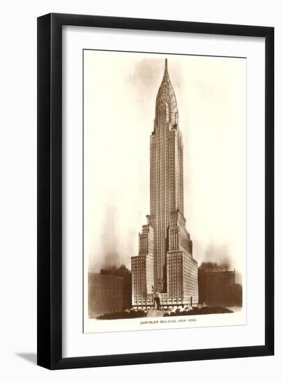 Chrysler Building, New York City-null-Framed Art Print