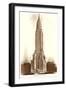 Chrysler Building, New York City-null-Framed Art Print