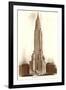 Chrysler Building, New York City-null-Framed Art Print