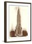 Chrysler Building, New York City-null-Framed Art Print