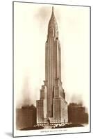 Chrysler Building, New York City-null-Mounted Art Print
