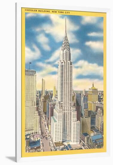 Chrysler Building, New York City-null-Framed Art Print