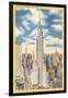 Chrysler Building, New York City-null-Framed Art Print