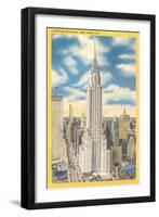 Chrysler Building, New York City-null-Framed Art Print