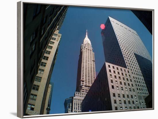 Chrysler Building New York USA, August 1999-null-Framed Photographic Print