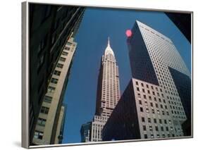 Chrysler Building New York USA, August 1999-null-Framed Photographic Print