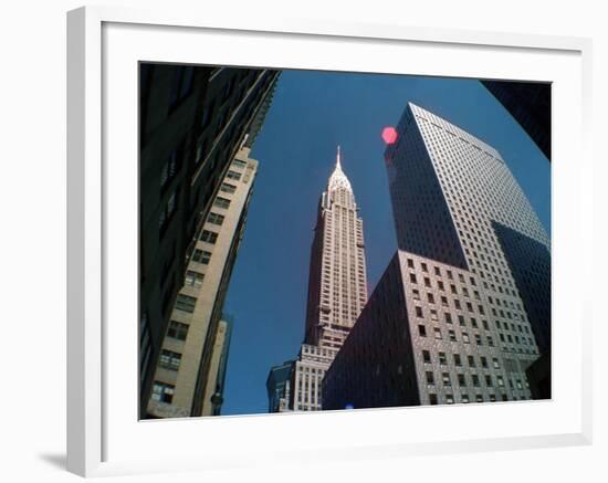 Chrysler Building New York USA, August 1999-null-Framed Photographic Print