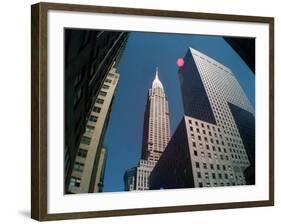 Chrysler Building New York USA, August 1999-null-Framed Photographic Print