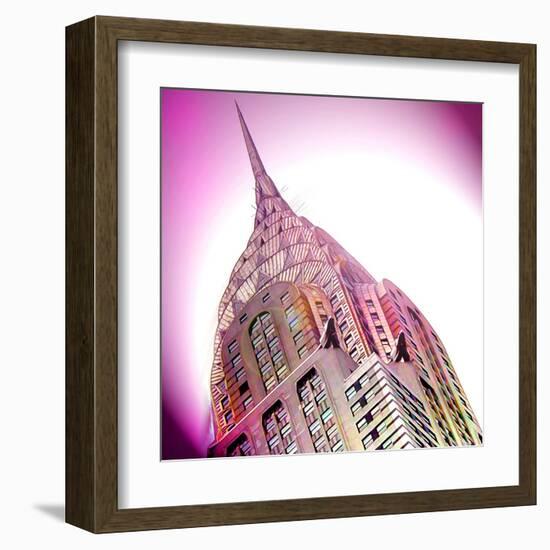 Chrysler Building, New York-Tosh-Framed Art Print