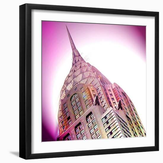 Chrysler Building, New York-Tosh-Framed Art Print