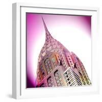 Chrysler Building, New York-Tosh-Framed Art Print