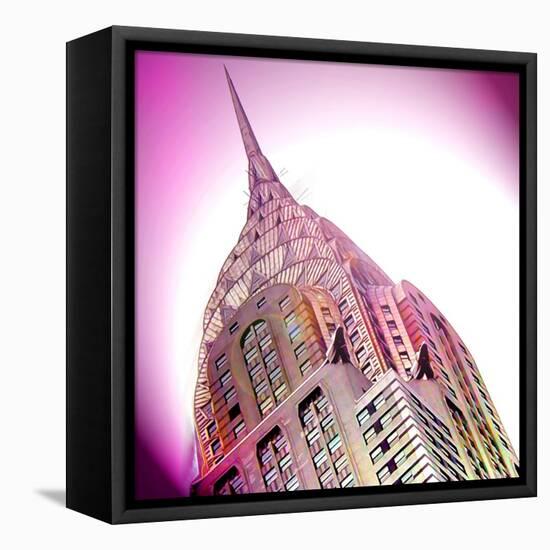 Chrysler Building, New York-Tosh-Framed Stretched Canvas