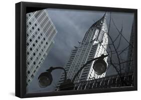 Chrysler Building Reflection-null-Framed Poster