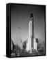 Chrysler Building under Construction-null-Framed Stretched Canvas