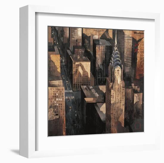 Chrysler Building View-Marti Bofarull-Framed Giclee Print