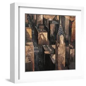 Chrysler Building View-Marti Bofarull-Framed Giclee Print