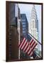 Chrysler Building with Star and Stripes, New York, USA-Peter Adams-Framed Photographic Print