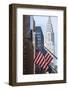 Chrysler Building with Star and Stripes, New York, USA-Peter Adams-Framed Photographic Print