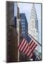 Chrysler Building with Star and Stripes, New York, USA-Peter Adams-Mounted Photographic Print