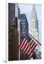 Chrysler Building with Star and Stripes, New York, USA-Peter Adams-Framed Premium Photographic Print