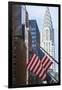 Chrysler Building with Star and Stripes, New York, USA-Peter Adams-Framed Premium Photographic Print