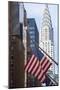 Chrysler Building with Star and Stripes, New York, USA-Peter Adams-Mounted Photographic Print