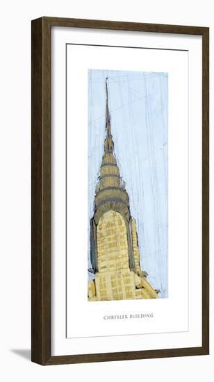 Chrysler Building-Mark Gleberzon-Framed Art Print