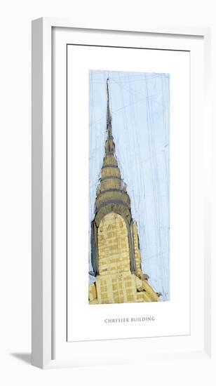 Chrysler Building-Mark Gleberzon-Framed Art Print