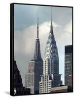 Chrysler Building-Richard Drew-Framed Stretched Canvas
