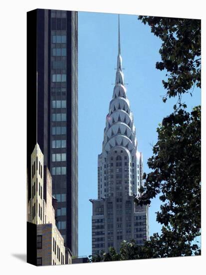 Chrysler Building-Richard Drew-Stretched Canvas