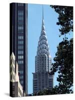 Chrysler Building-Richard Drew-Stretched Canvas