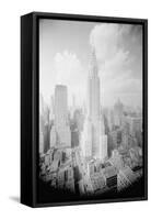 Chrysler Building-Philip Gendreau-Framed Stretched Canvas