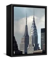 Chrysler Building-Richard Drew-Framed Stretched Canvas