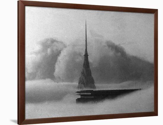 Chrysler Building-Dave Pickoff-Framed Photographic Print