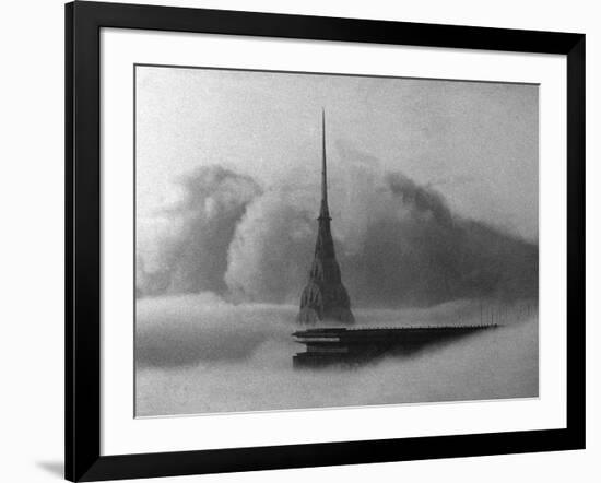 Chrysler Building-Dave Pickoff-Framed Photographic Print