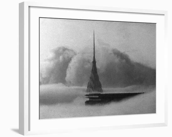 Chrysler Building-Dave Pickoff-Framed Photographic Print