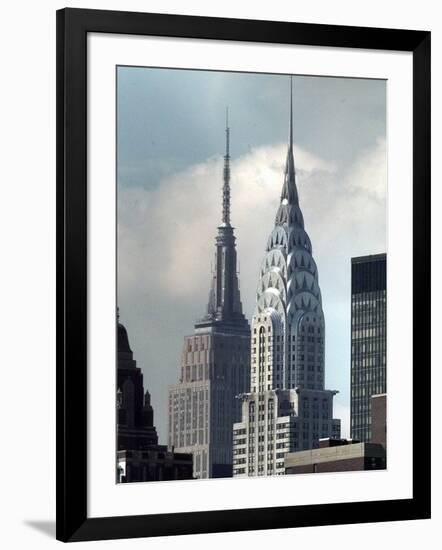 Chrysler Building-Richard Drew-Framed Photographic Print