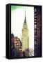 Chrysler Building-Philippe Hugonnard-Framed Stretched Canvas