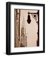 Chrysler Building-Sasha Gleyzer-Framed Art Print