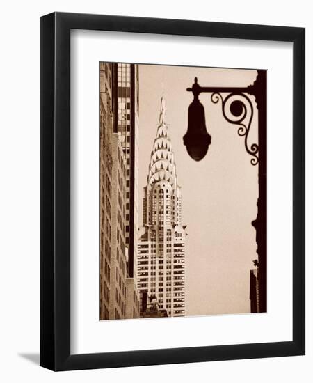 Chrysler Building-Sasha Gleyzer-Framed Art Print