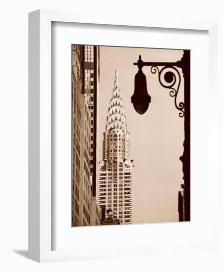 Chrysler Building-Sasha Gleyzer-Framed Art Print