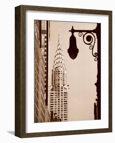 Chrysler Building-Sasha Gleyzer-Framed Art Print