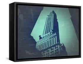 Chrysler Building-NaxArt-Framed Stretched Canvas