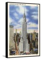 Chrysler Building-null-Framed Stretched Canvas