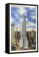 Chrysler Building-null-Framed Stretched Canvas