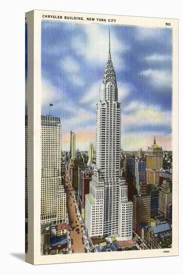 Chrysler Building-null-Stretched Canvas