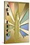 Chrysler Building-Art Deco Designs-Stretched Canvas